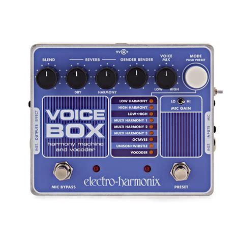 electro harmonix voice box video|harmony box for singing.